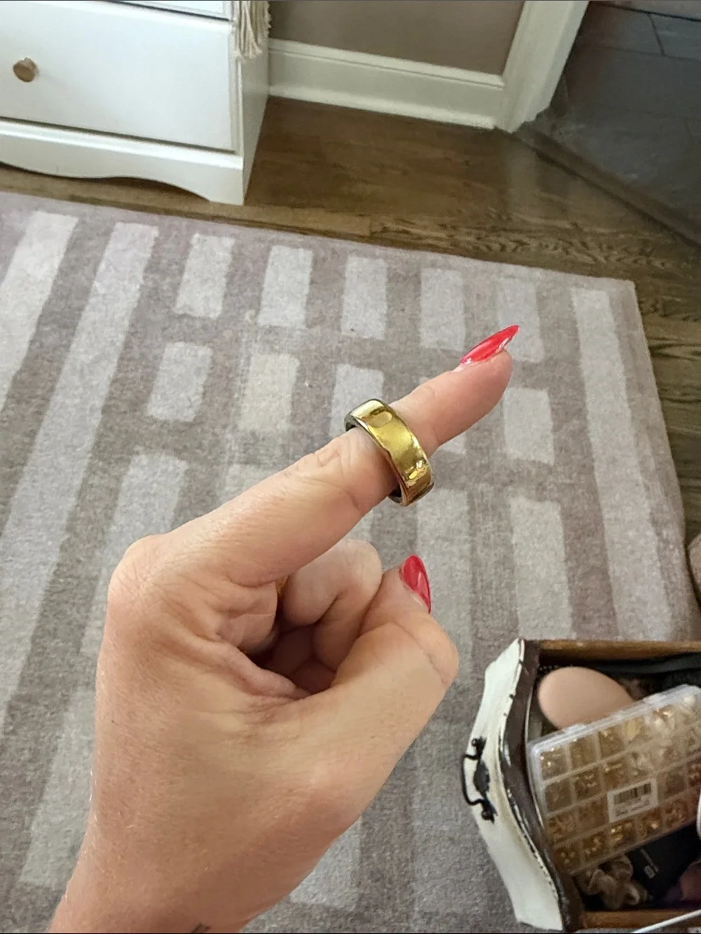 Oura ring gen 3 Gold horizon - Women size 9